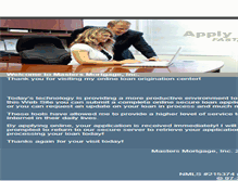 Tablet Screenshot of mastersmortgage.net